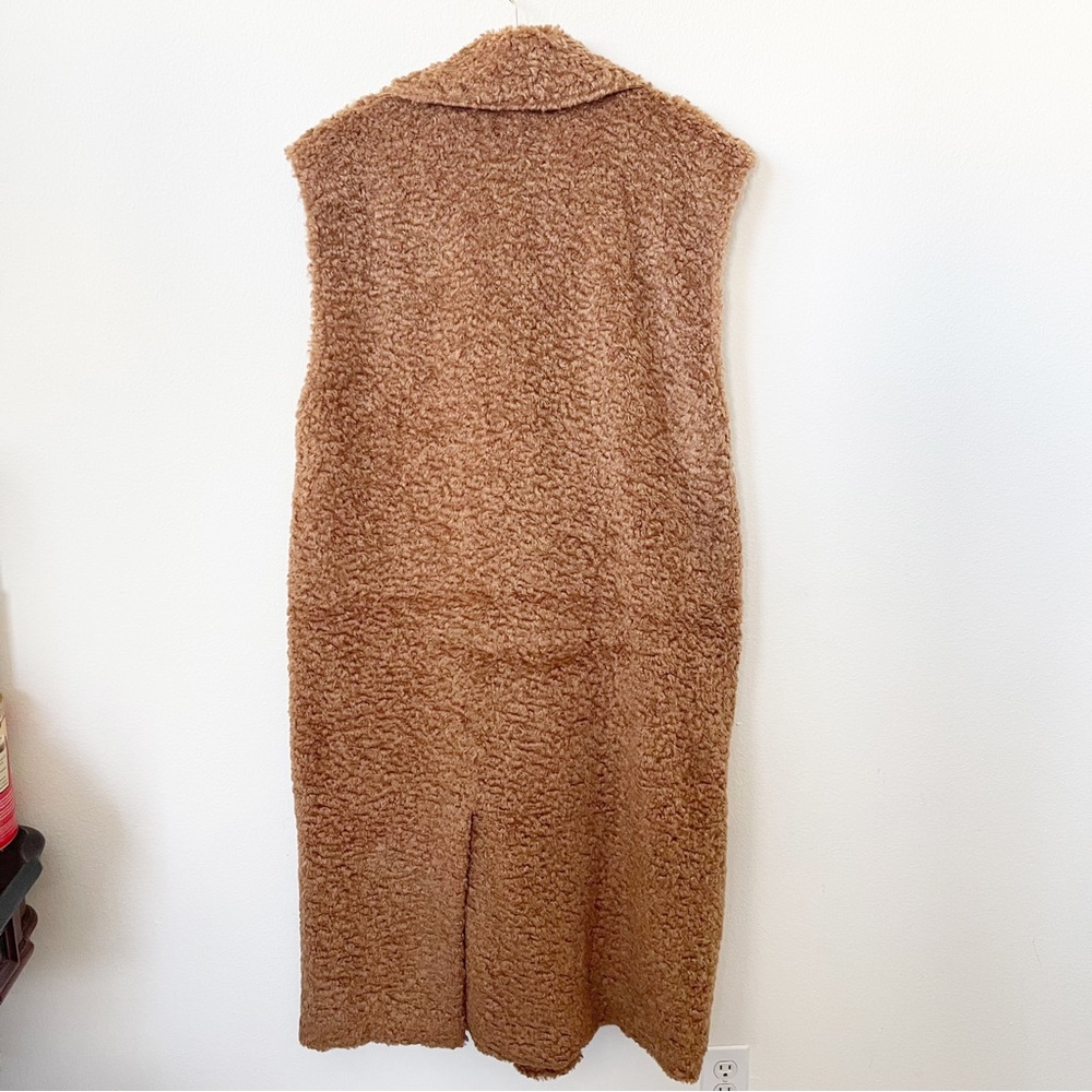 FREE PEOPLE Cozy Time Vest Brown NEW WITHOUT TAG - Picture 4 of 12